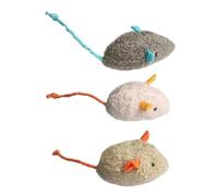 3 juguetes interactivos de ratón de peluche para gatitos, resistencia a mordeduras, juguetes S2f0 para interiores S ratones de piel
