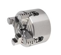 3" K72-80 4-Jaw Independiente y Reversible Mandíbula Mandíbula Metal Torno Chuck Herramientas de torneado para máquina de torno