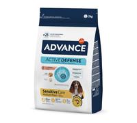 3 kg Advance Active Defense Medium Maxi Sensitive Salmón y Arroz pienso para perros