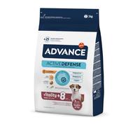 Advance Senior +8 Mini - Pienso para perros pequeños mayores de 8 años - Pollo y arroz - Cantidad: 3 kg [PROMO]