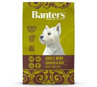 3 kg Banters Adult Mini Pollo y Arroz pienso para perros