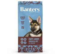 3 kg Banters Puppy Junior Pollo y Arroz pienso para perros