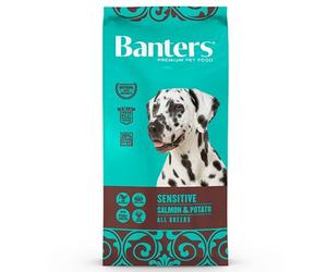 3 kg Banters Sensitive Salmón y Patata pienso para perros