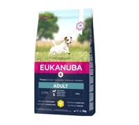 Eukanuba Alimento fresco para perros con pollo para razas pequeñas, alimento seco de primera calidad para perros adultos, 3 kg