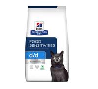 3 kg Hill's Prescription Diet Food Sensitivities d/d Pato pienso para gatos