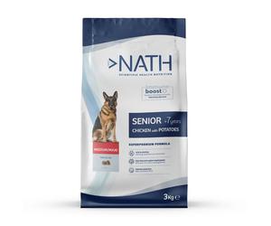 3 kg Nath Senior Medium & Maxi pienso para perros