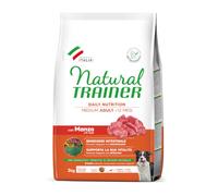 3 kg Natural Trainer Adult Medium Ternera pienso para perros