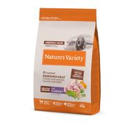 Nature's Variety Healthy Grains Medium/Maxi - Pienso para perros adultos medianos o grandes - Pavo - Cantidad: 3 kg
