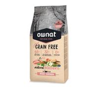 3 kg Ownat Just Grain Free Adult Pienso Pollo para gatos
