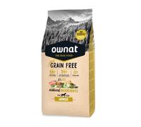 3 kg Ownat Just Grain Free Junior pienso para cachorros