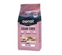 3 kg Ownat Mini Prime Grain Free Cordero pienso para perros