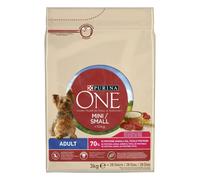 3 kg Purina One Mini Adult Bifensis Buey pienso para perros