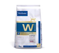 3 kg Virbac W2 Weight Loss Control HPM Pienso para gatos