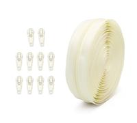 #3 - Kit de reparación de cremalleras de nailon para coser y tirar, deslizadores, suministros de costura para entusiastas de las manualidades