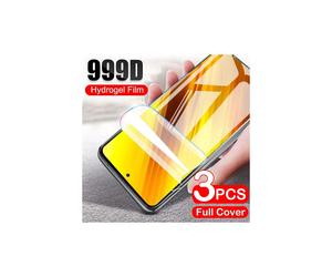 3 láminas de hidrogel compatibles con OPPO A11S A12A15A16A1k A32A35A36A5A9AX5A3S A3A52A72A92A53A54A54S A56 Protector de pantalla