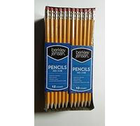 3 lápices Berkley Jenson preafilados No.2 HB de escritura suave de madera real borra limpio #2 núcleo de grafito consolidado 96 unidades