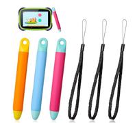 3 lápices capacitivos para tablet para niños, lápices capacitivos para pantallas táctiles con correas, lápices capacitivos antirodantes para niños, lápiz capacitivo compatible con todos los