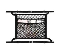 3-Layer Passenger Seat Net - Car Storage Organizer | Elastic Pocket | Multi-Compartment Pouch, Stretchy Mesh Material, Quick Access Design, Secure Hold, Versatile Use, for Car, SUV, Truck, Road T