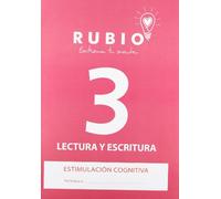 3 lectura y escritura - Estimulación cognitiva RUBIO | Personas con deterioro moderado grave: Lectura Y Escritura 3 (Estimulación Cognitiva (lectura y escritura))
