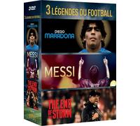 3 légendes du football : messi + the end of the storm + maradona [Francia] [DVD]