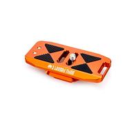 3 Legged Thing BASE85 PD Arca y Diseño Peak - Placa de liberación rápida Compatible con 85 mm - Cobre (Naranja)