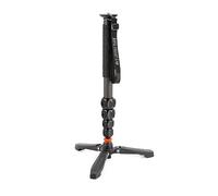 3 Legged Thing Legends Alana - Kit de monopié de fibra de carbono - Monopié de cámara fácil de transportar para fotógrafos profesionales y videógrafos (ALANAKITDARK)