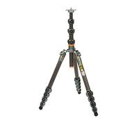 3 Legged Thing Legends Bucky Trípode de Carbono - Trípode de Viaje Ajustable para cámara con 3 Patas Desmontables y múltiples Puntos de fijación