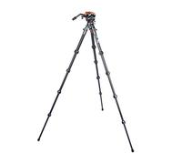 3 Legged Thing Legends Jay - Trípode de Viaje con Base de nivelación + Cabezal de vídeo AirHed Cine de 2 vías y Placa de liberación rápida estándar Compatible con vídeo