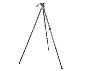 3 Legged Thing Legends Mike Carbon Levelling Base Tripod with AirHed Cine and Arca-Swiss Compatible Video Plate