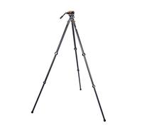 3 Legged Thing Legends Mike - Trípode de vídeo Cabezal de vídeo AirHed Cine de 2 vías y Placa de liberación rápida estándar Compatible con vídeo