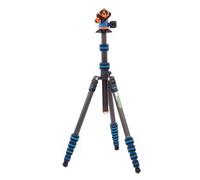 3 Legged Thing Punks Brian 2.0, trípode de carbono con rótula Airhed Neo 2.0 azul