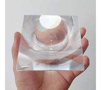 3 Lentes Fresnel, 100 x 100 mm, Longitud Focal 50 mm, Rayos solares de Muerte para Aula de física, calefacción Solar, iniciador de Fuego, Lupa pequeña, Lente de visión óptica de Bricolaje, Campo VR