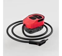 3 Level Adjustable Pressurized Handheld Steam Cleaner for Home, 10s Heat-Up Handheld Steamer for Cleaning, 1.6 Qt Tank Portable Steam Cleaner Handheld for Car,Grout,Tile,Couch,Floor (red)