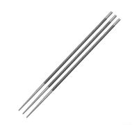 3 limas de sierra de cadena eficientes de acero de alto carbono para motosierras eléctricas (4,8 mm)