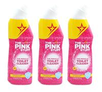 3 limpiadores de inodoro The Pink Stuff The Miracle, 750 ml