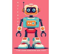 3 Lined Kids Notebook - “I Can Learn Something New Today” (6x9, 100 pages with 5.3mm spacing)