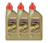 3 Litros Aceite Motor Castrol Power 1 Racing 10W50 4T 100% Sintético Jaso MA2