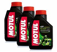 3 Litros Aceite Motor MOTUL 5100 4T 15W50 Jaso MA2 Embrague A Baño de