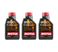 3 Litros Aceite Motor MOTUL 8100 X-Clean GEN2 5W40 Acea C3 100% Óptica BMW LL04