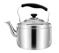 3 Litros Olla para Tés Silbante - Olla de Acero Inoxidable para Cocina, Ebullición Rápida y Decoración de Cocina Elegante (Compatible con Gas Eléctrico Inducción)