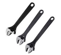 3. Llave inglesa ajustable multiángulo de 8/10/12 pulgadas, diseño de apertura amplia para artesanos y aficionados al bricolaje, llave ajustable