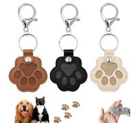3 Llaveros para Guardar Pelo De Mascotas, con Forma De Pata De Gato, Regalo Conmemorativo para Mascotas, Bolsa para Guardar Pelo De Mascotas para Amantes De Mascotas Que Recogen Pelo De Gatos Y Perro