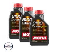 3 LT MOTUL 8100 X-CLEAN GEN2 5W-40 100% SINTÉTICO ACEA C3