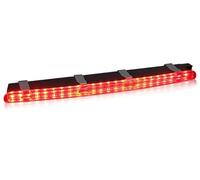 3ª Luz Freno Lente Roja/Negra para Benz para Clase C W203 Saloon 2001-2007 A2038200156 LED Rojo Tercera Lámpara De Luz De Freno De Alto Nivel Terceras Luces Freno(Red Lens)