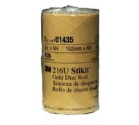 3 M 01435 - Stikit oro 6 "P320 A grano disco, acabado satinado, (rollo de discos de 175)