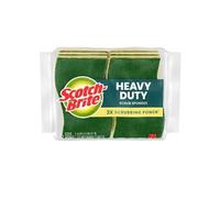 3 M 6 Count Scotch-Brite ® Heavy Duty Estropajo Esponja 426 B0043OWF2A, Pack of 6, Verde, 1