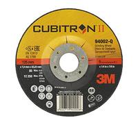 3 M ™ Cubitron ™ II de desbaste (2ª generación, 125 mm, 7,0 mm, 22,23 mm, 36 +, tipo 27, 10 unidades/Cartón