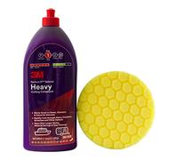 3 M Perfect de IT Gel Coat Heavy Cutting Compound 36102e + Esponja Premium Hexagon