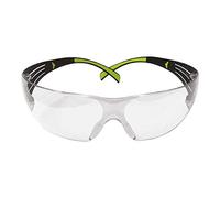 3 M SecureFit sf410as gafas de seguridad, antiarañazos, I/O espejo lente