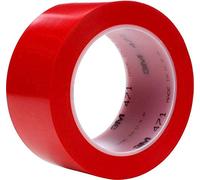3 M t967471r 471 cinta de vinilo, 5.2 mil, 36 YD. Longitud x 2 "Ancho, Rojo